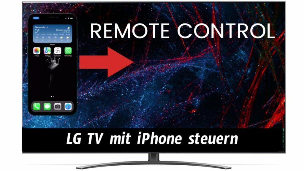 LG TV mit iPhone steuern