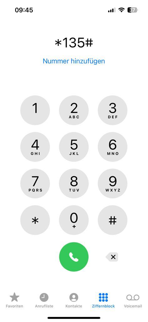 iPhone eigene Nummer anzeigen